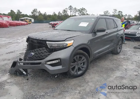 2021 Ford Explorer Xlt z USA, uszkodzony, nr VIN 1FMSK7DH4MGB86436